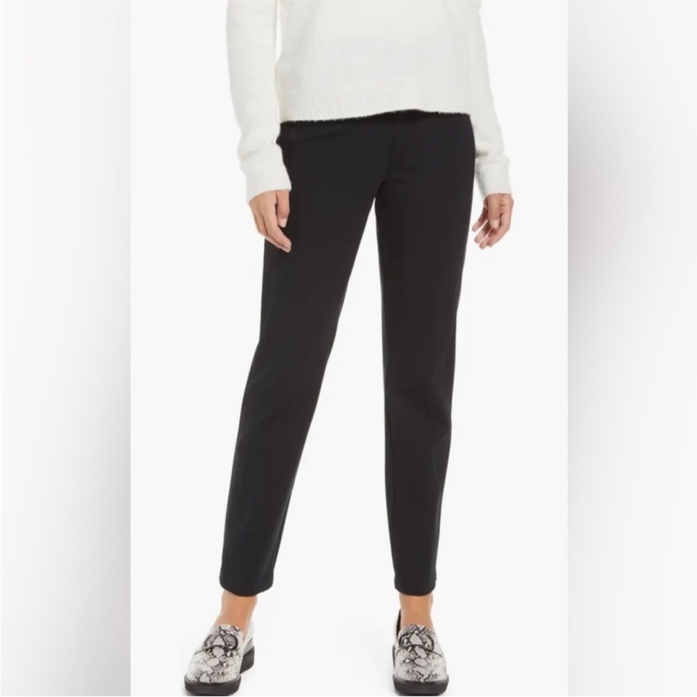 Spanx High Waist Straight Leg Ponte Pants - 20254Q - Black sz medium